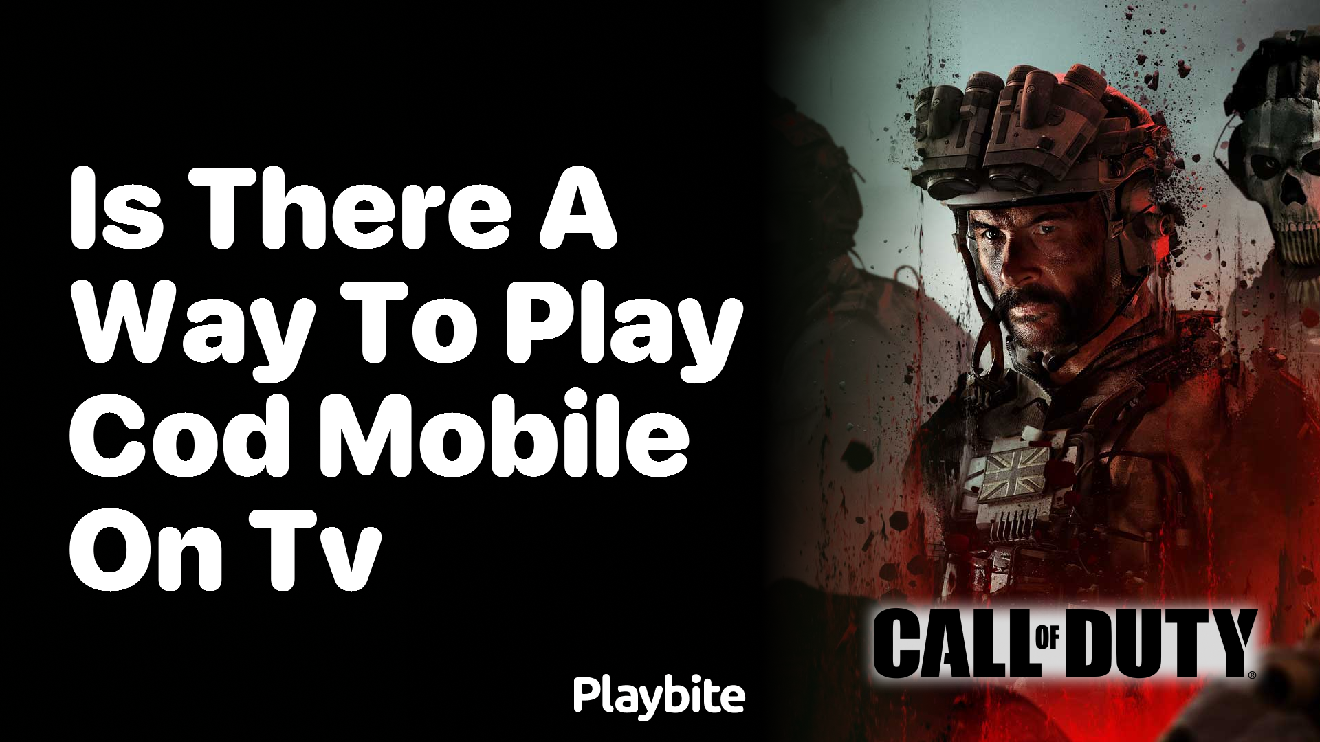 Is There a Way to Play COD Mobile on TV?