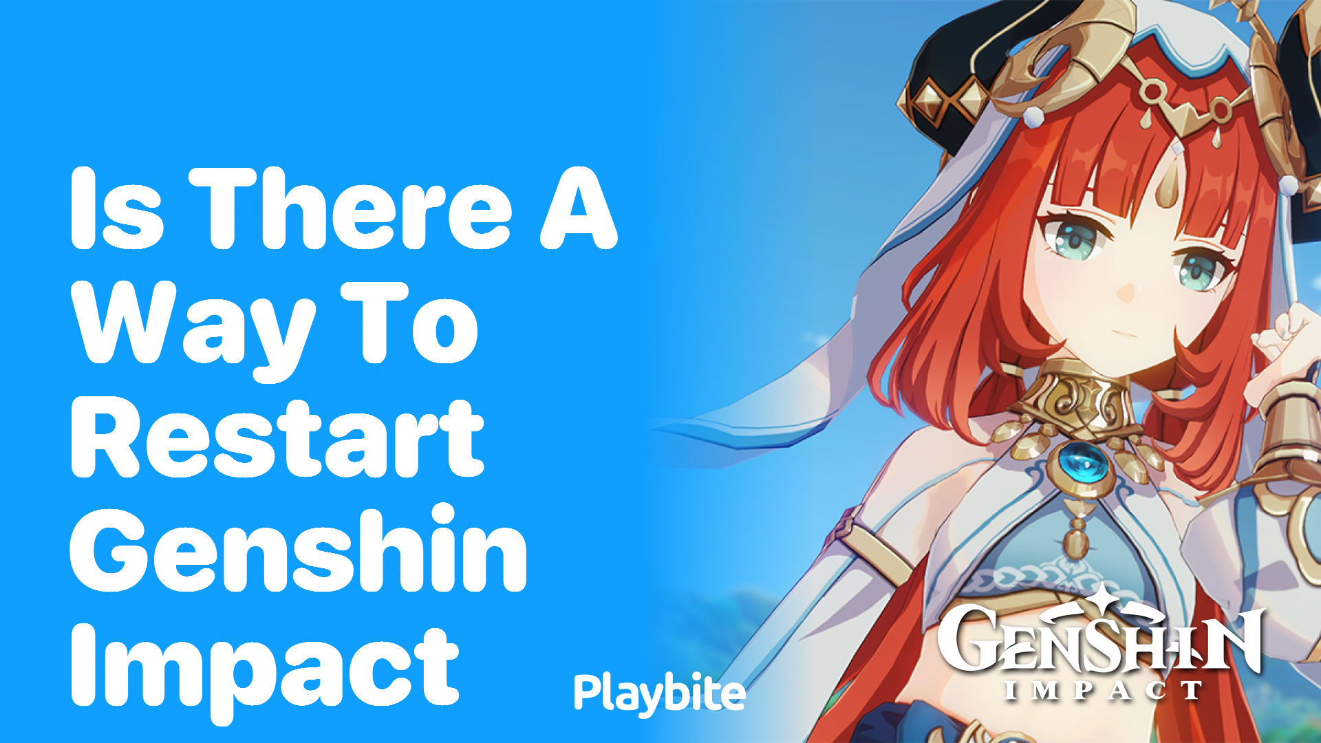 Is There a Way to Restart Genshin Impact?