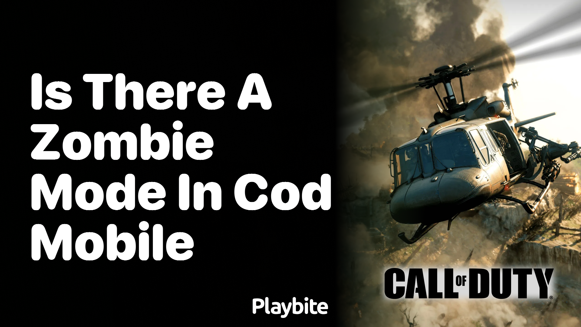 Is There a Zombie Mode in COD Mobile?