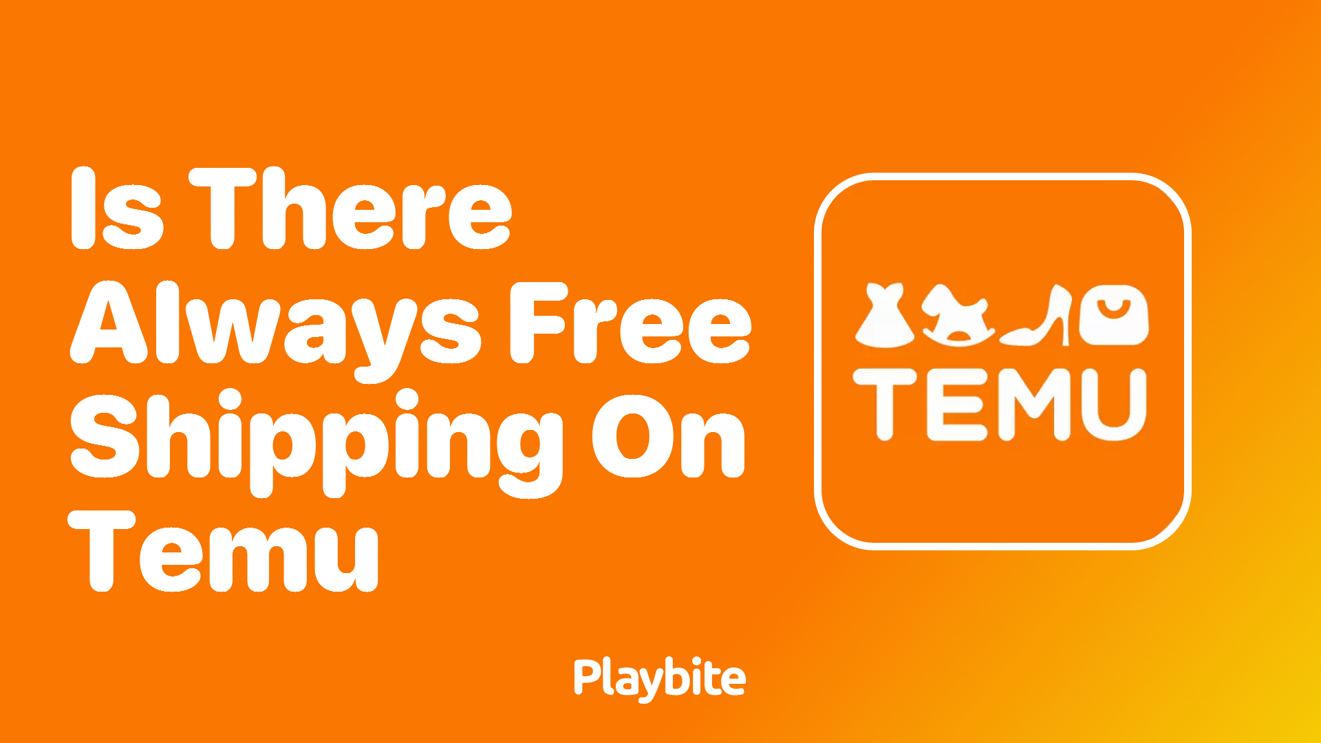 Is There Always Free Shipping on Temu?