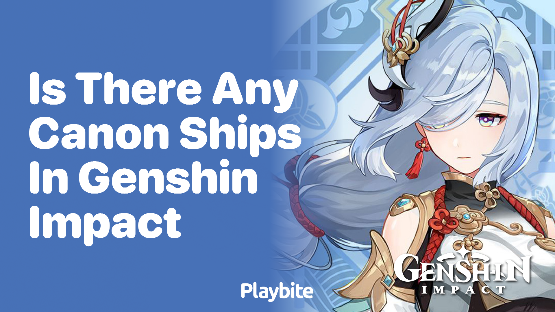 Are There Any Canon Ships in Genshin Impact?