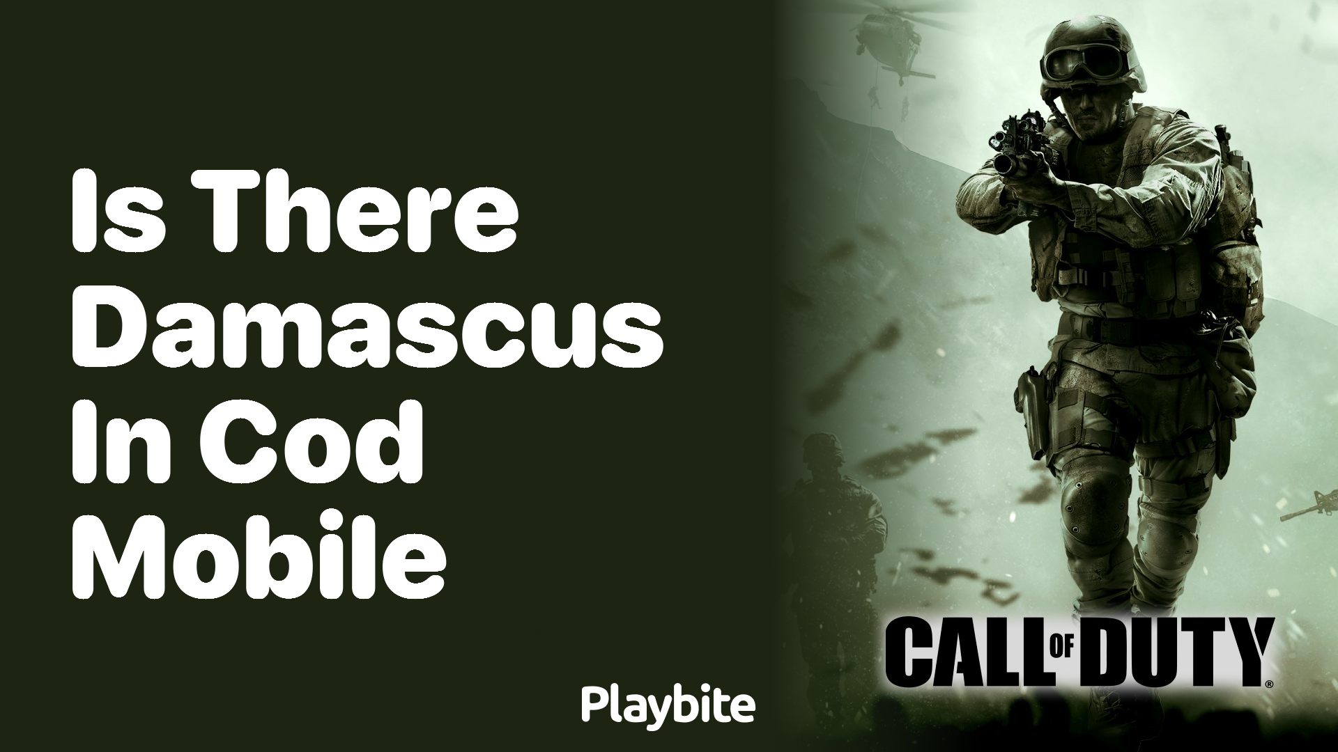 Is There Damascus in COD Mobile?