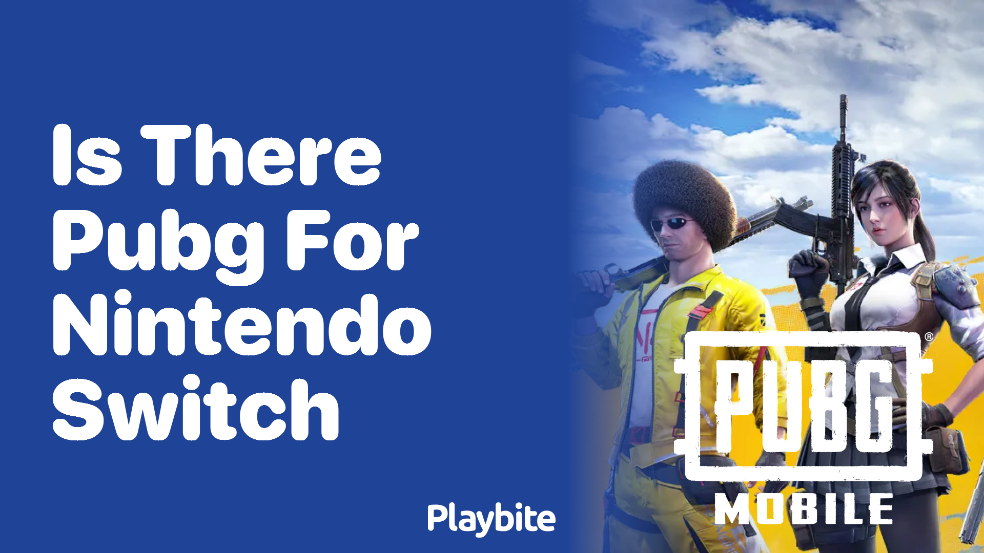 Is There PUBG for Nintendo Switch?