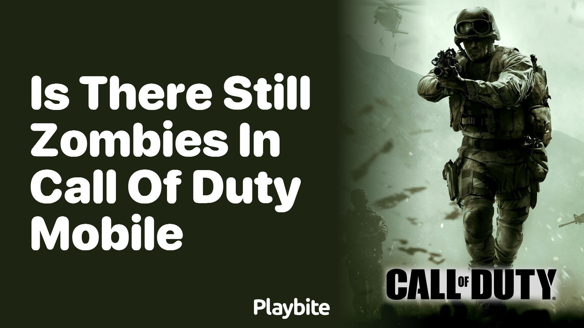 Is There Still Zombies in Call of Duty Mobile?