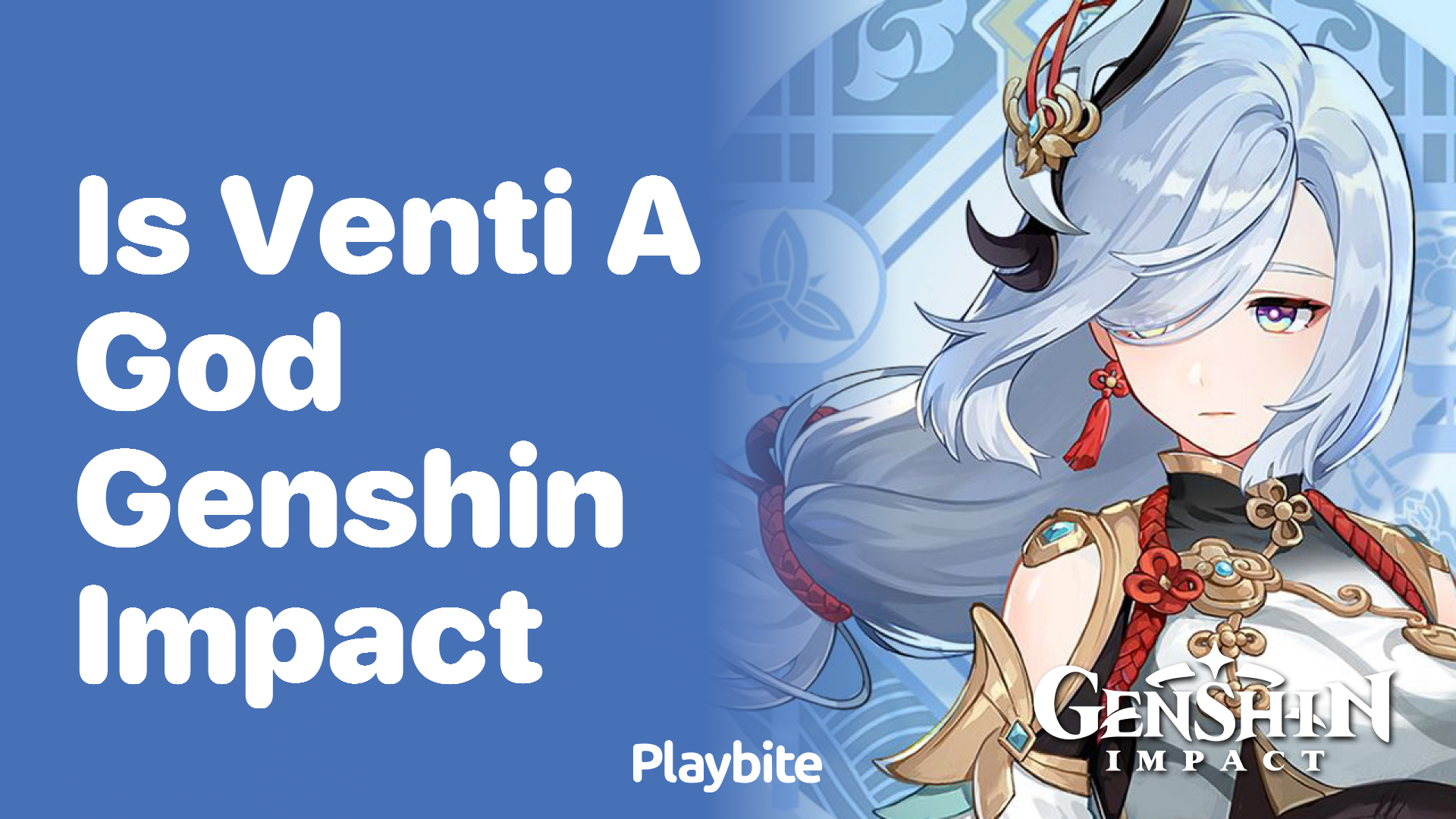 Is Venti a God in Genshin Impact?