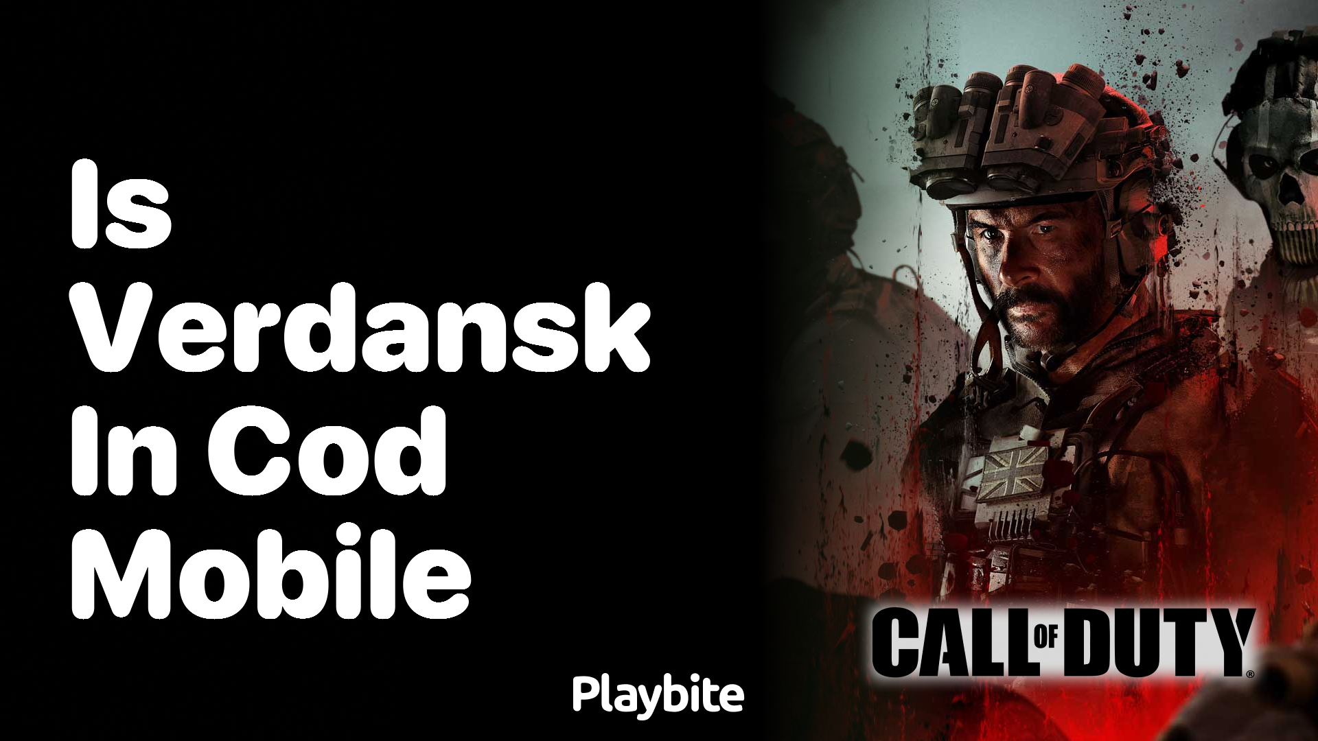 Is Verdansk in COD Mobile?