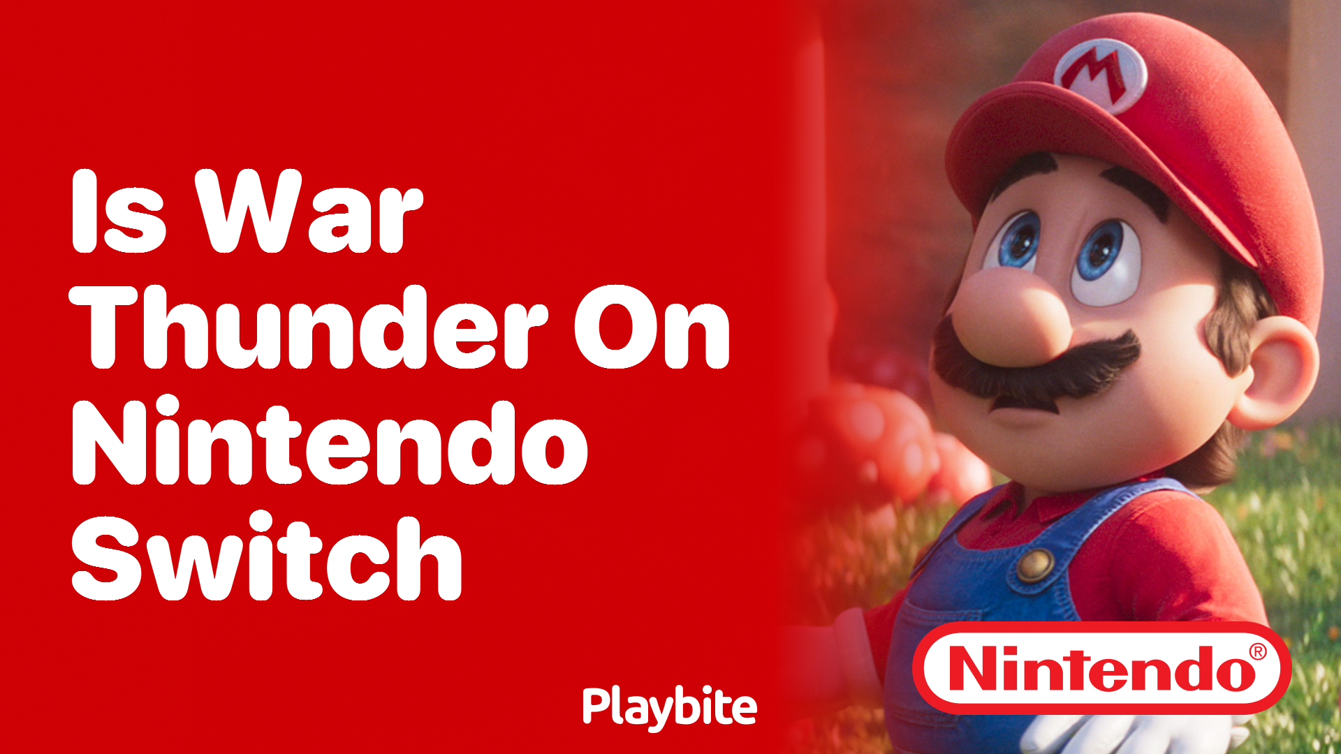 Is War Thunder Available on Nintendo Switch?