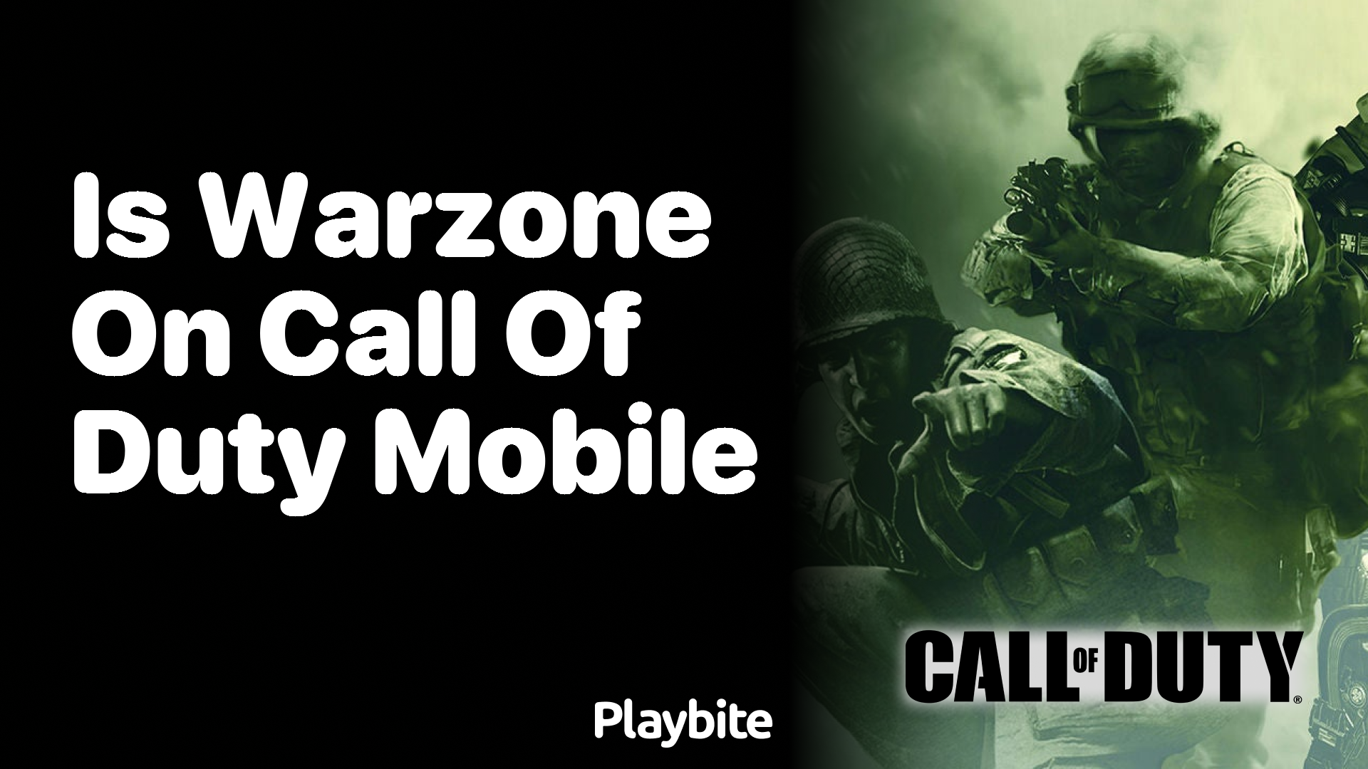 Is Warzone on Call of Duty Mobile?