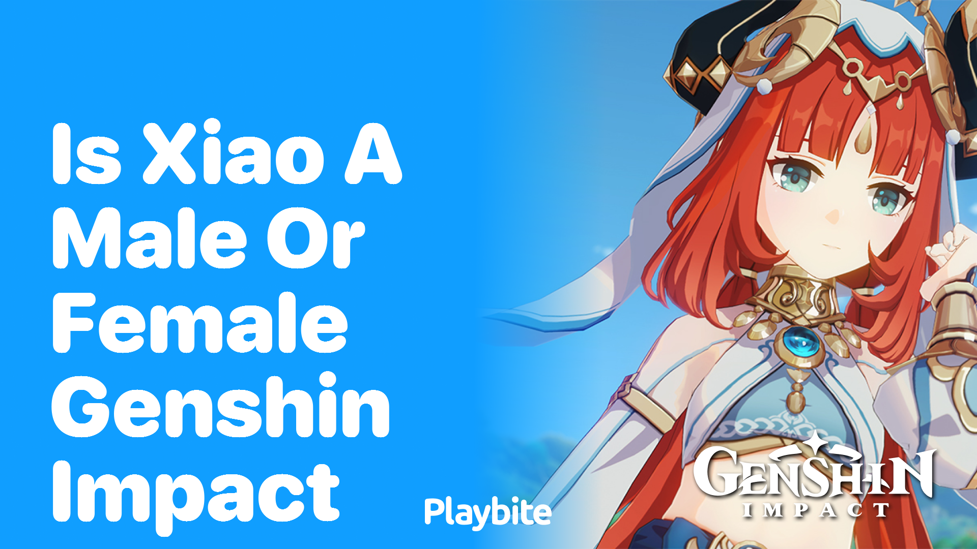 Is Xiao a Male or Female in Genshin Impact?