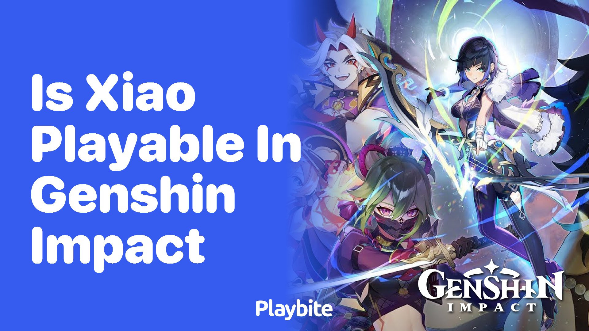 Is Xiao Playable in Genshin Impact?