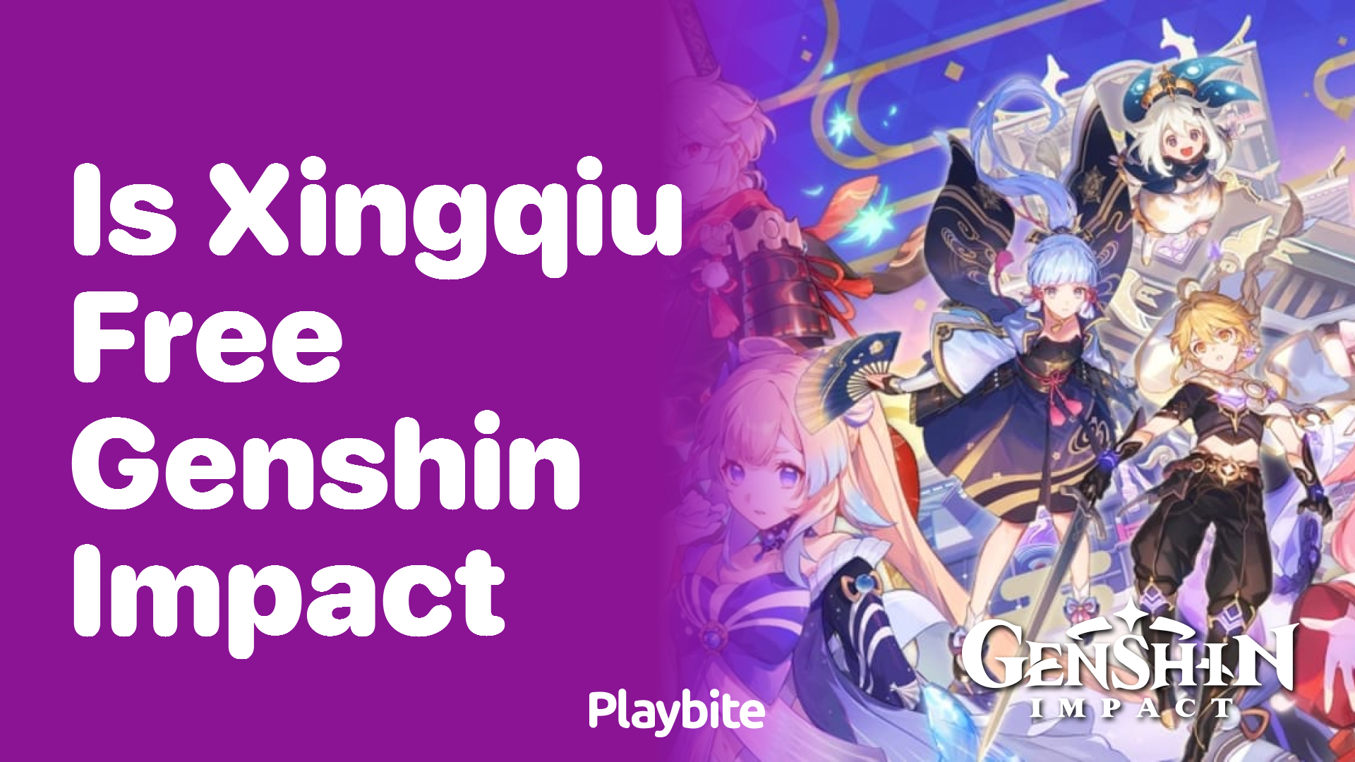 Is Xingqiu Free in Genshin Impact?