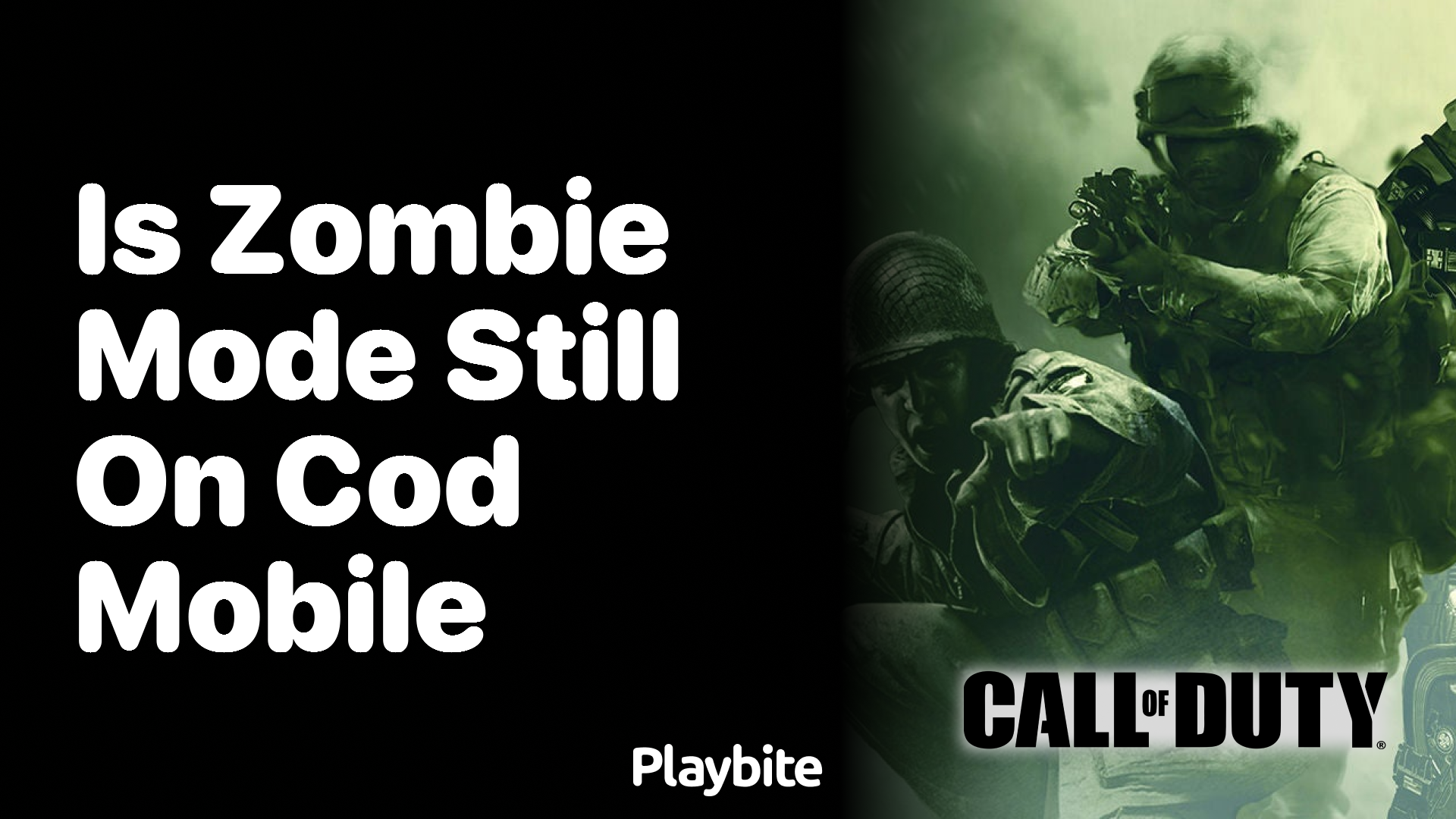 Is Zombie Mode Still on COD Mobile?