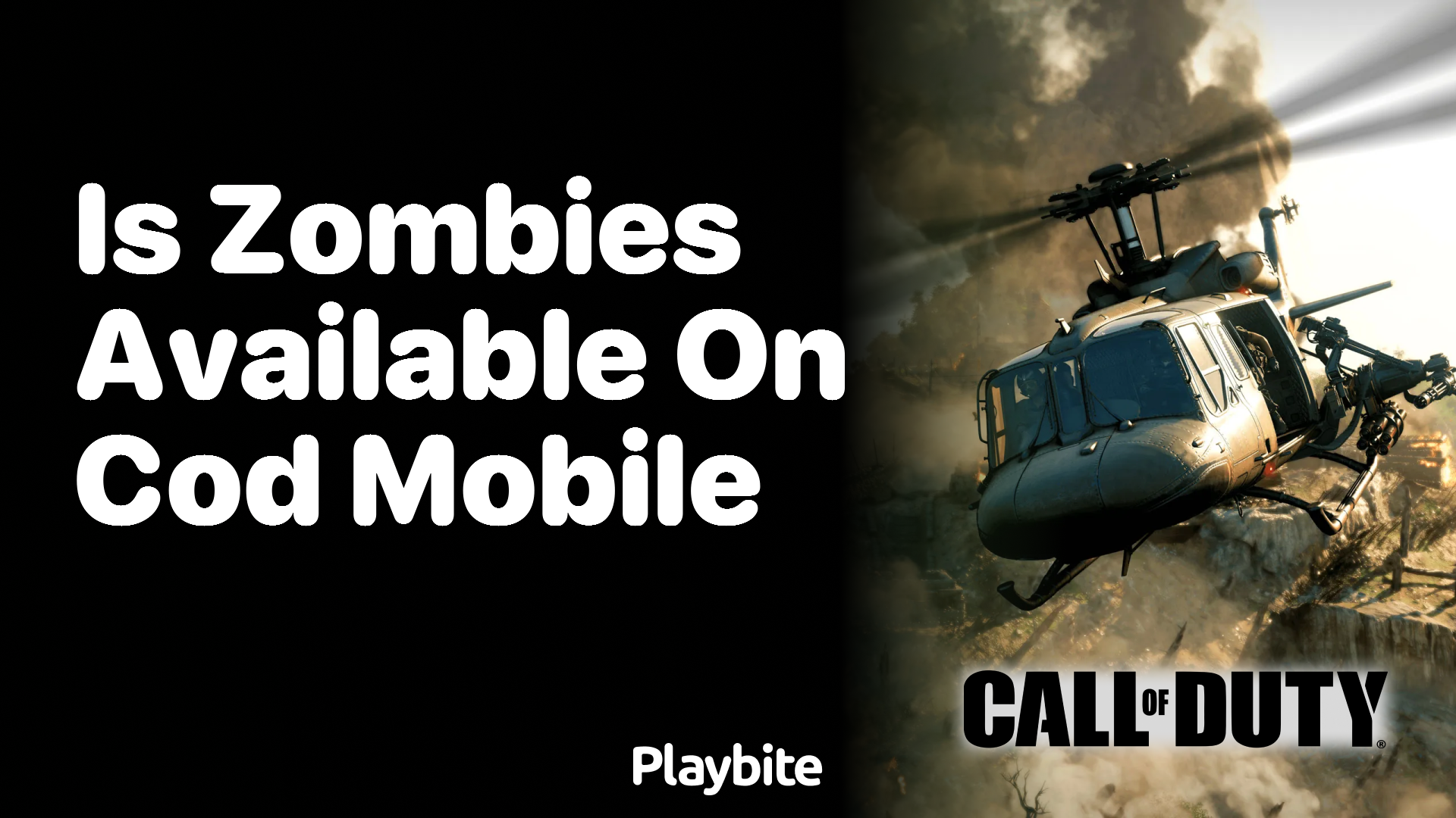 Is Zombies Available on CoD Mobile?