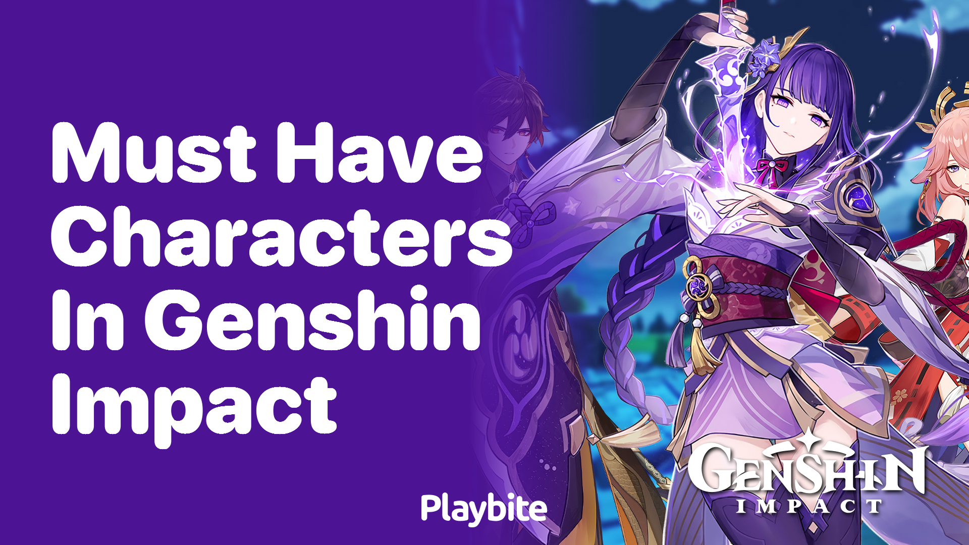 Must-Have Characters in Genshin Impact