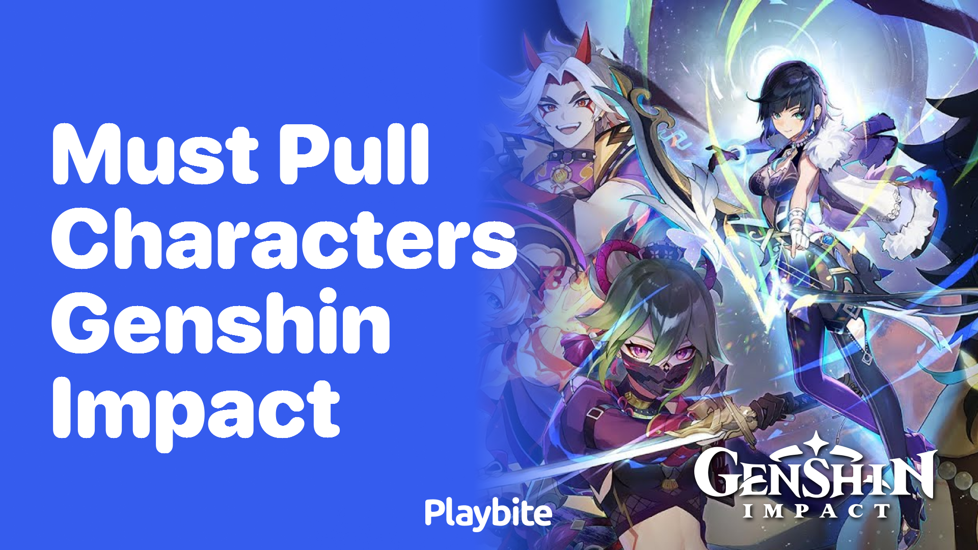 Must You Pull Characters in Genshin Impact?