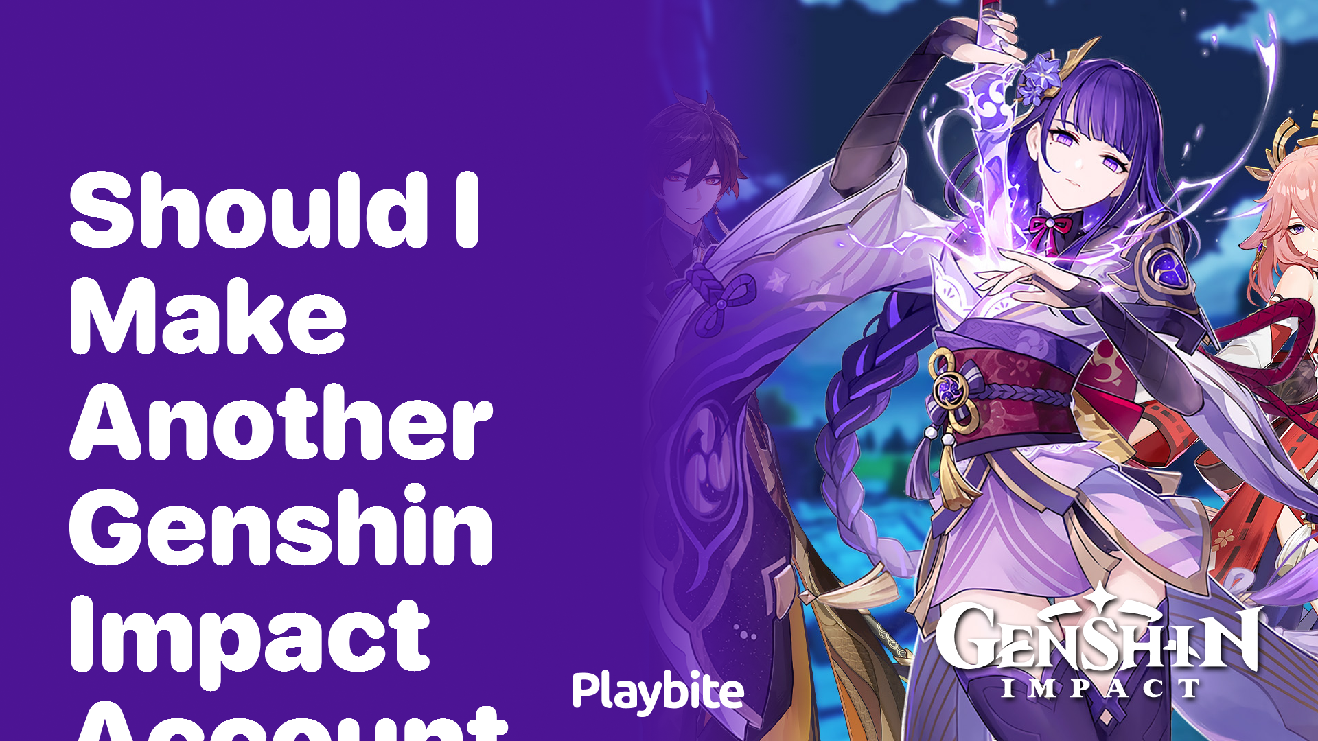 Should I Make Another Genshin Impact Account?