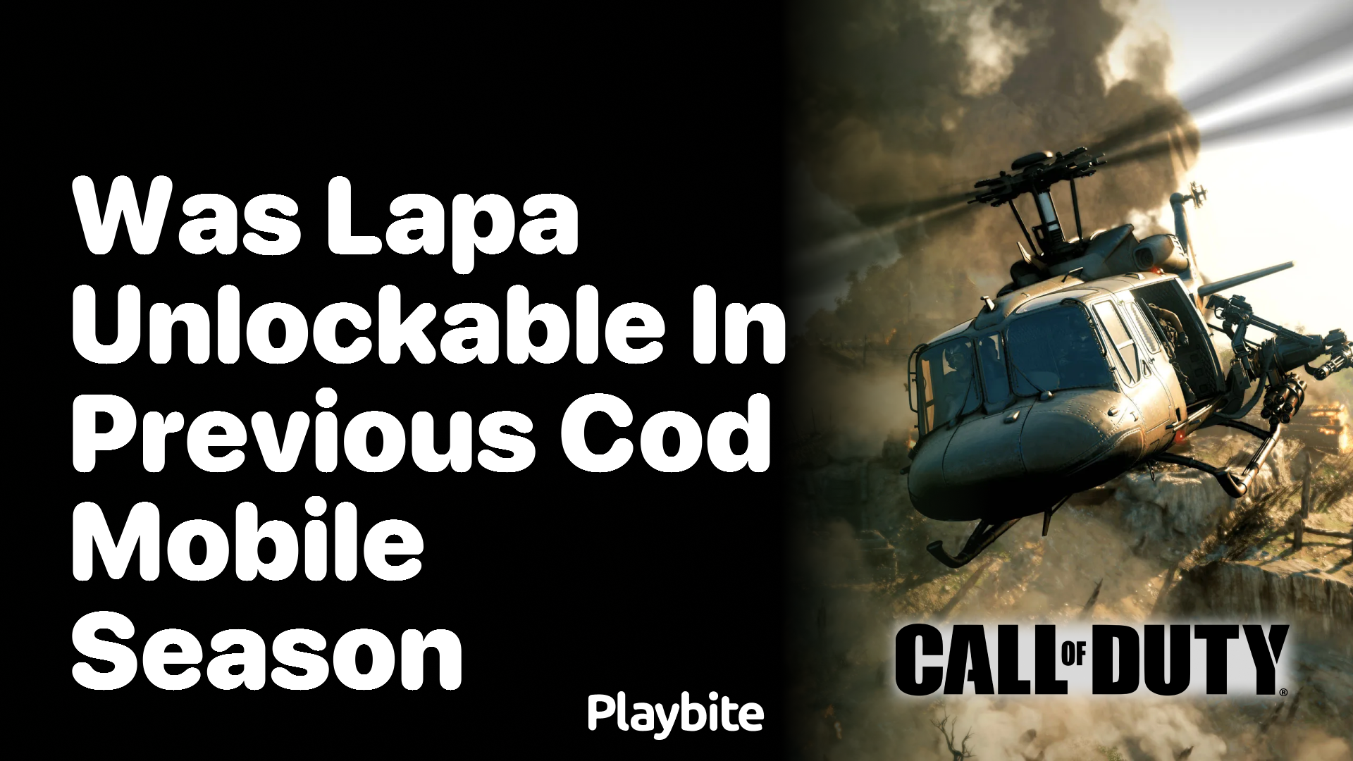 Was Lapa Unlockable in Previous COD Mobile Seasons?