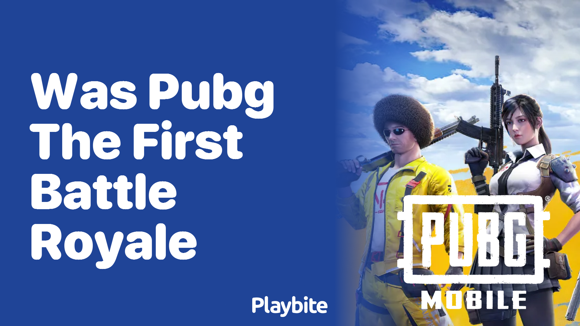 Was PUBG the First Battle Royale Game to Hit the Mobile Scene?