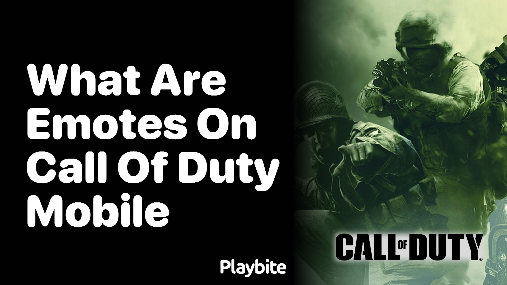 What are Emotes on Call of Duty Mobile?