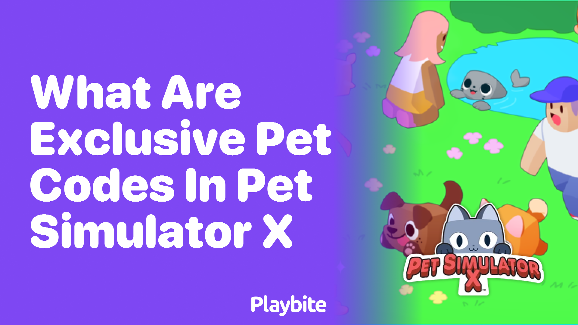 What are Exclusive Pet Codes in Pet Simulator X?