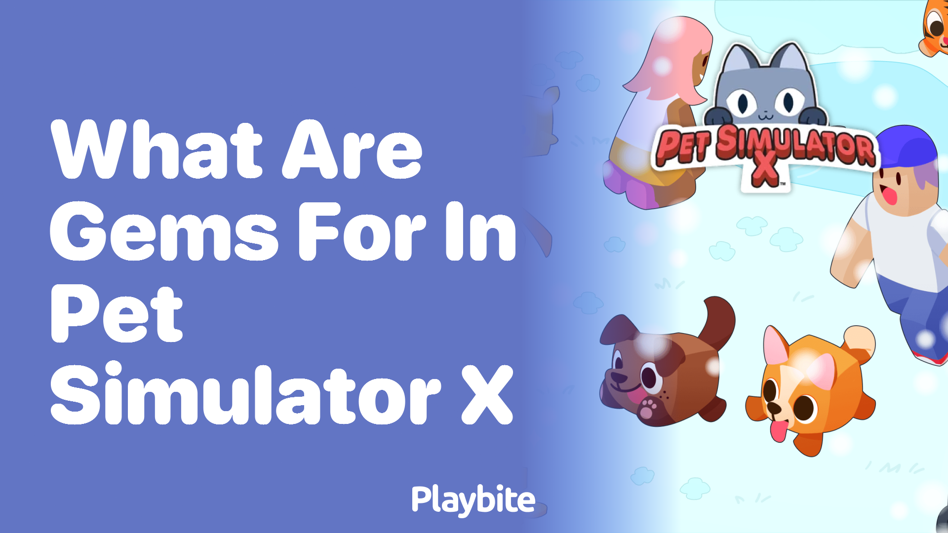 What are Gems for in Pet Simulator X?