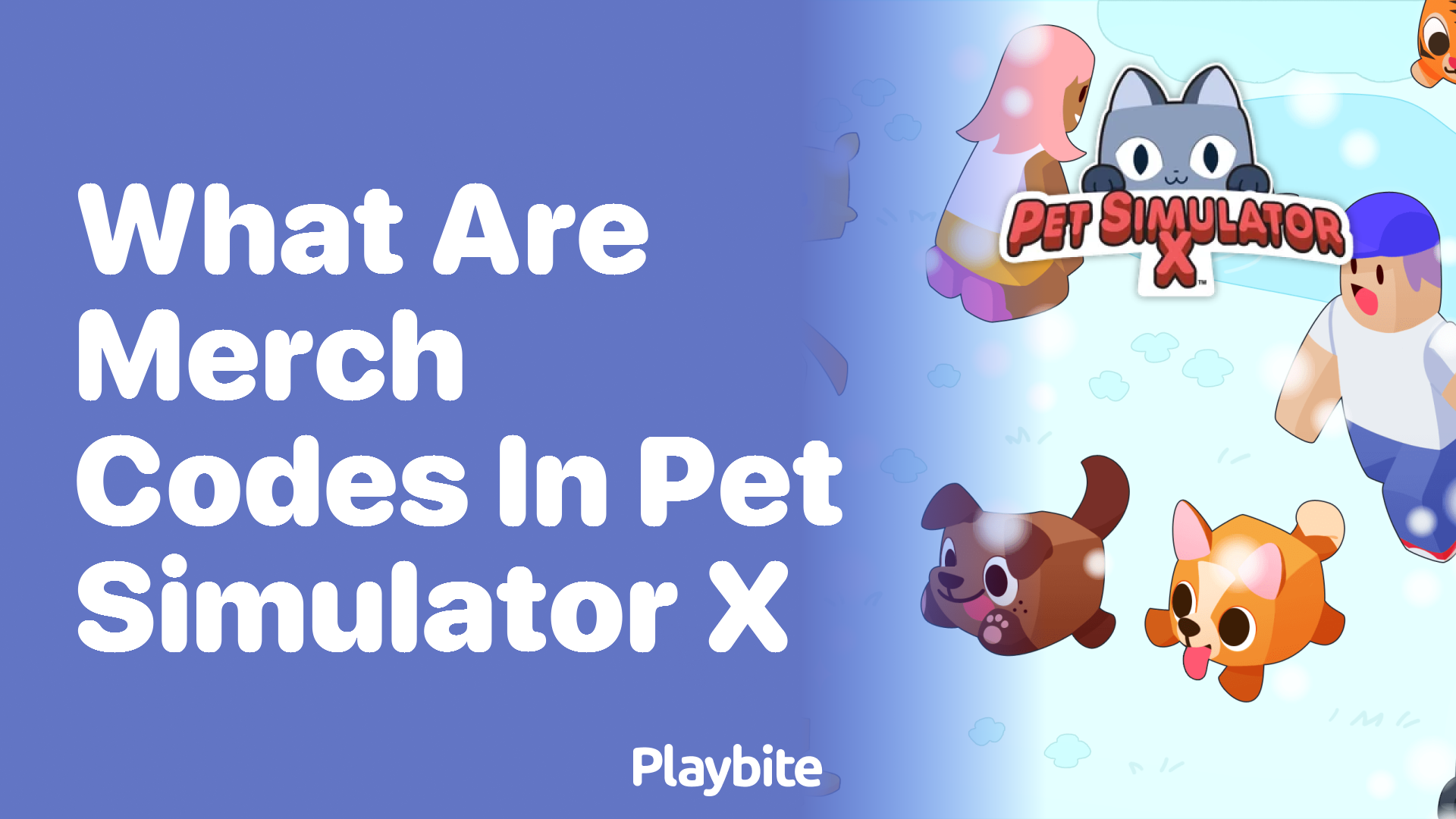 What are Merch Codes in Pet Simulator X?