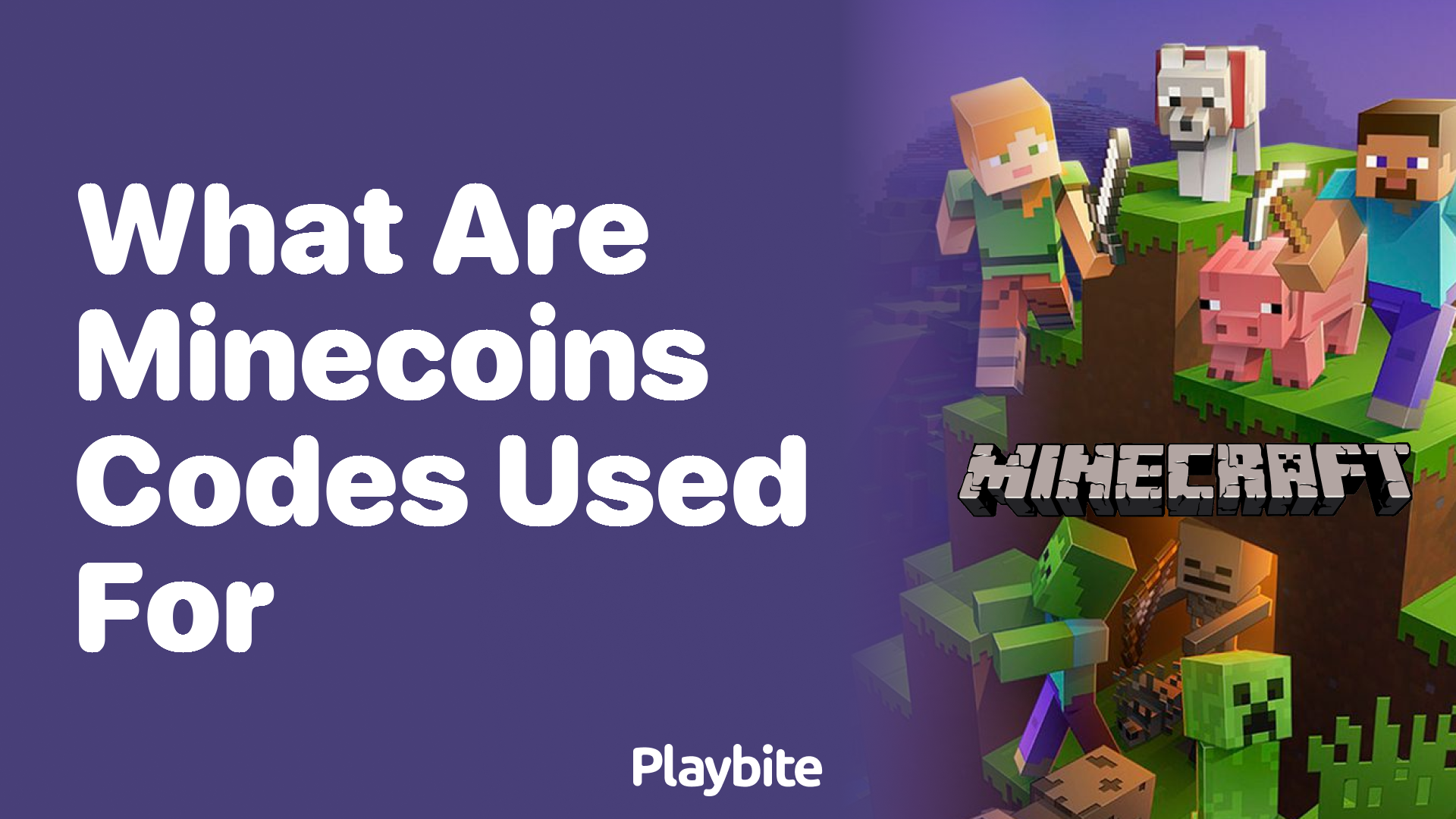 What are Minecoins Codes Used for in Minecraft?