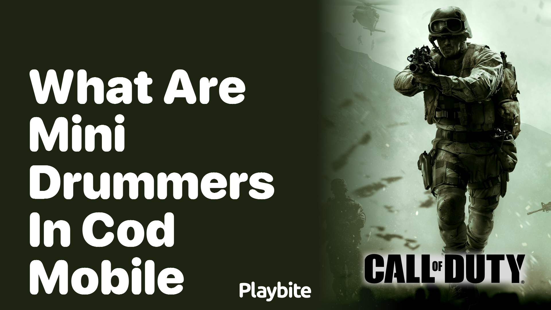 What are Mini Drummers in CoD Mobile?