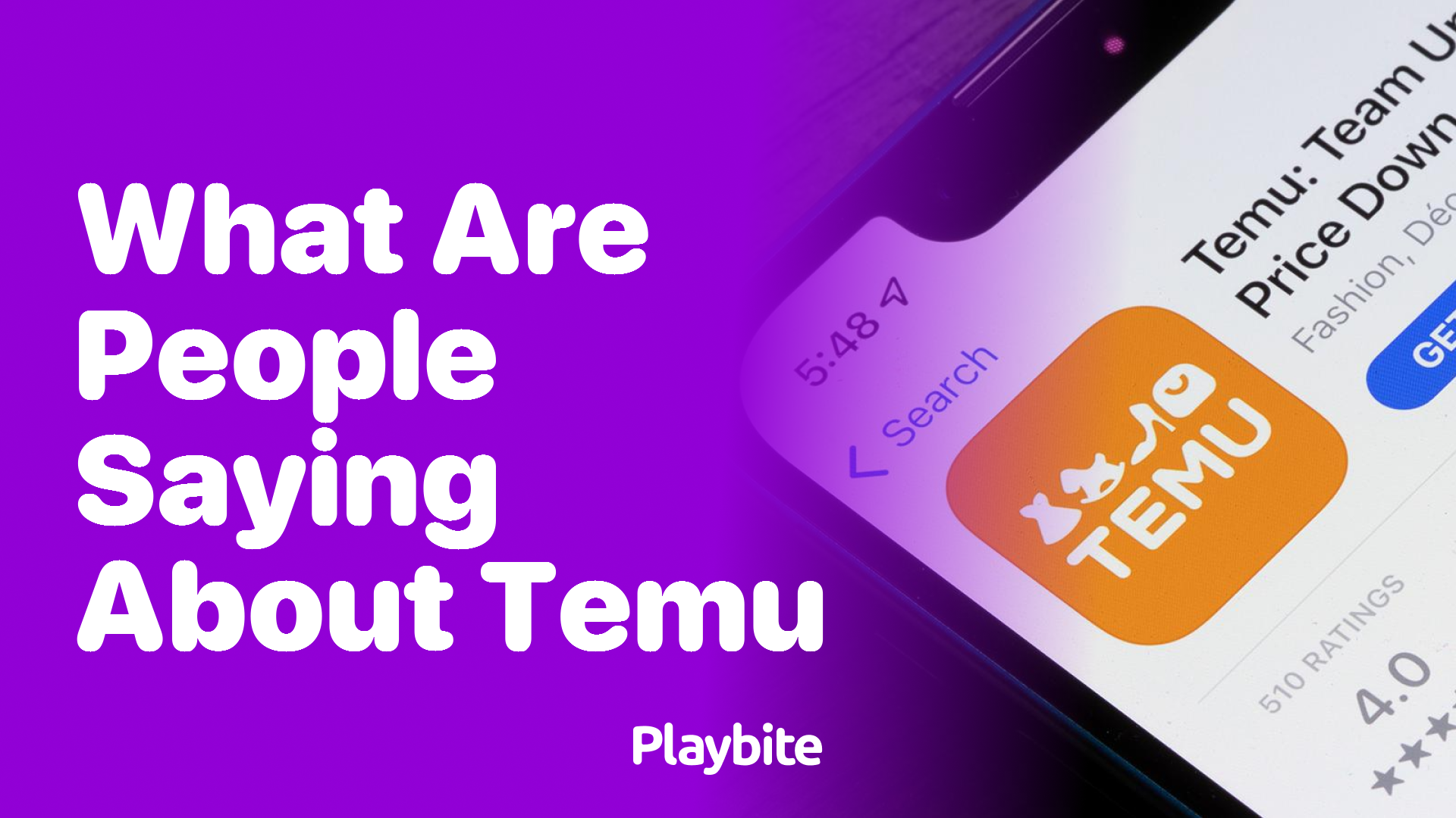 What Are People Saying About Temu?