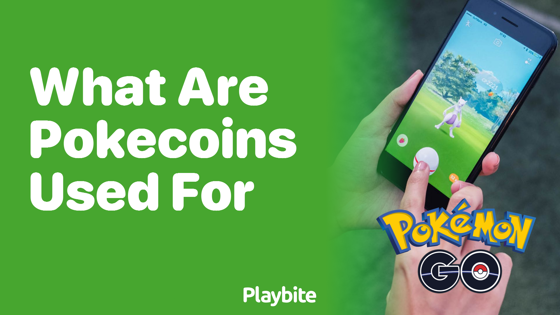 What are PokeCoins used for in Pokemon GO?