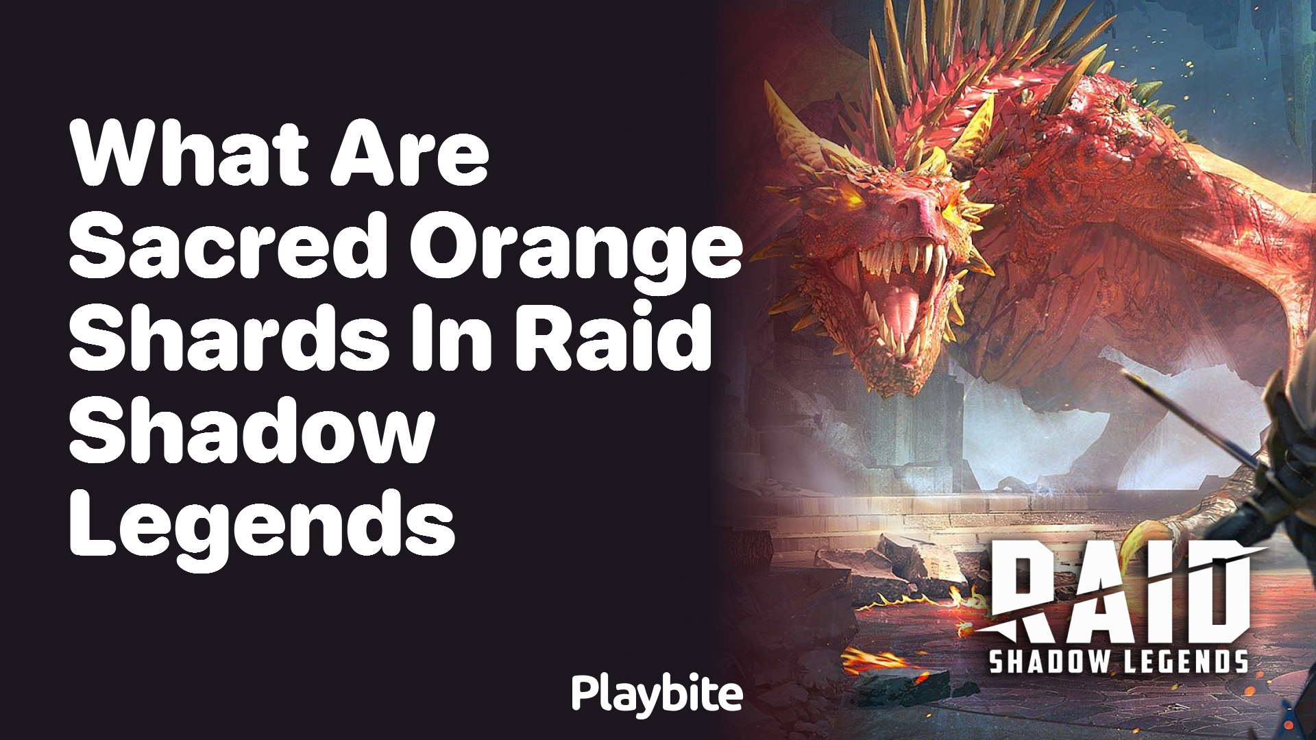 What Are Sacred Orange Shards in Raid Shadow Legends?