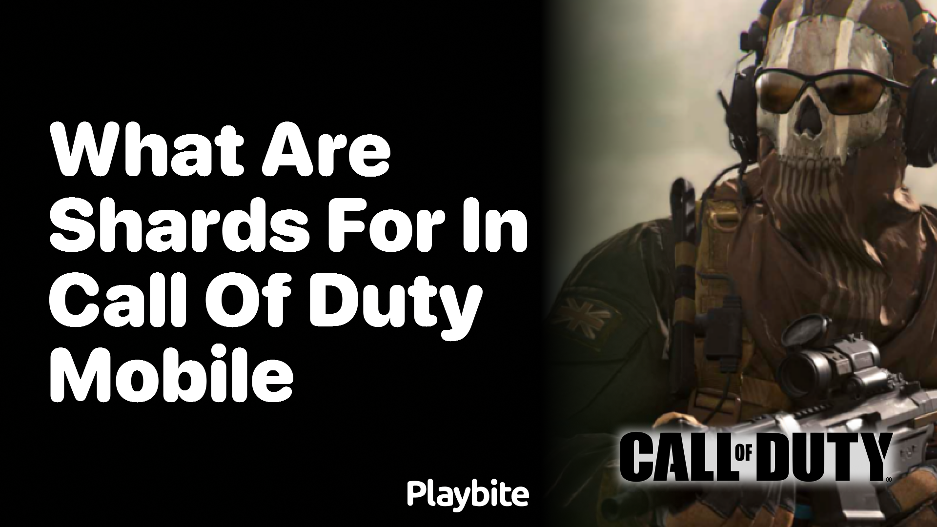 What Are Shards for in Call of Duty Mobile?