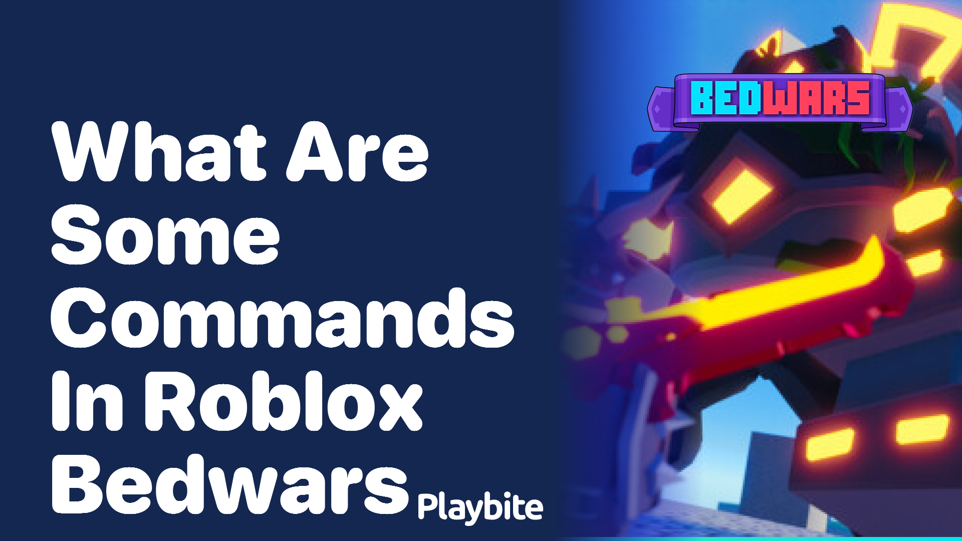 What Are Some Commands in Roblox Bedwars?