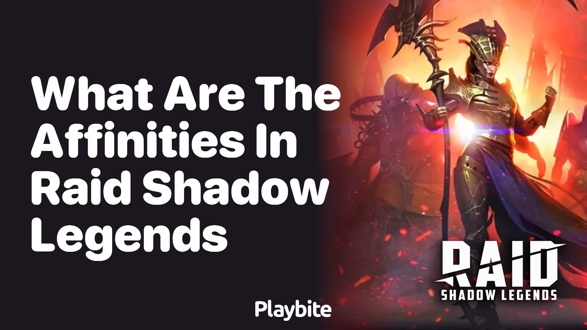 What Are the Affinities in Raid Shadow Legends?