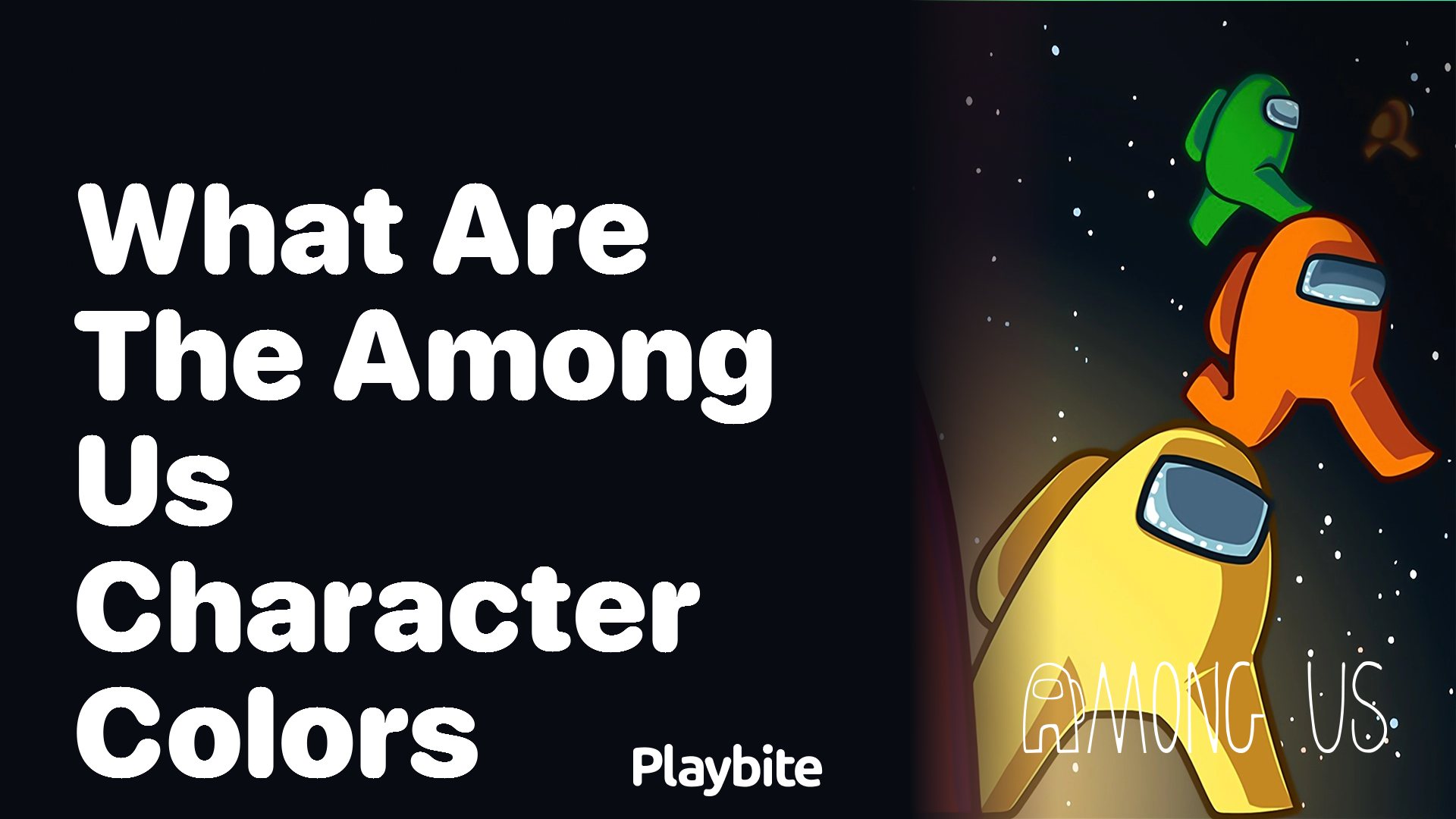 What Are the Among Us Character Colors?