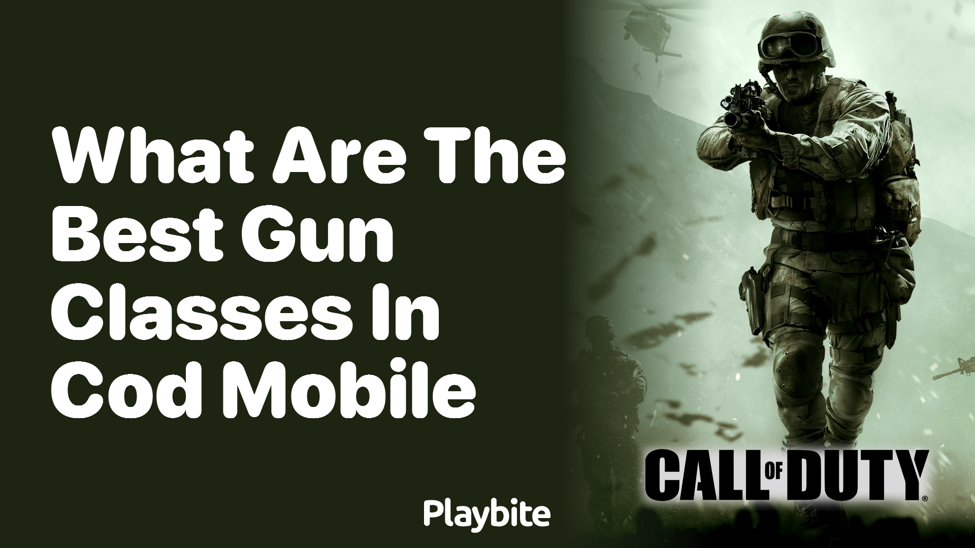 What Are the Best Gun Classes in CoD Mobile?