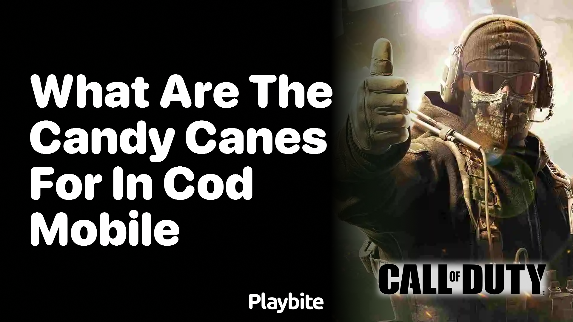 What Are the Candy Canes For in COD Mobile?