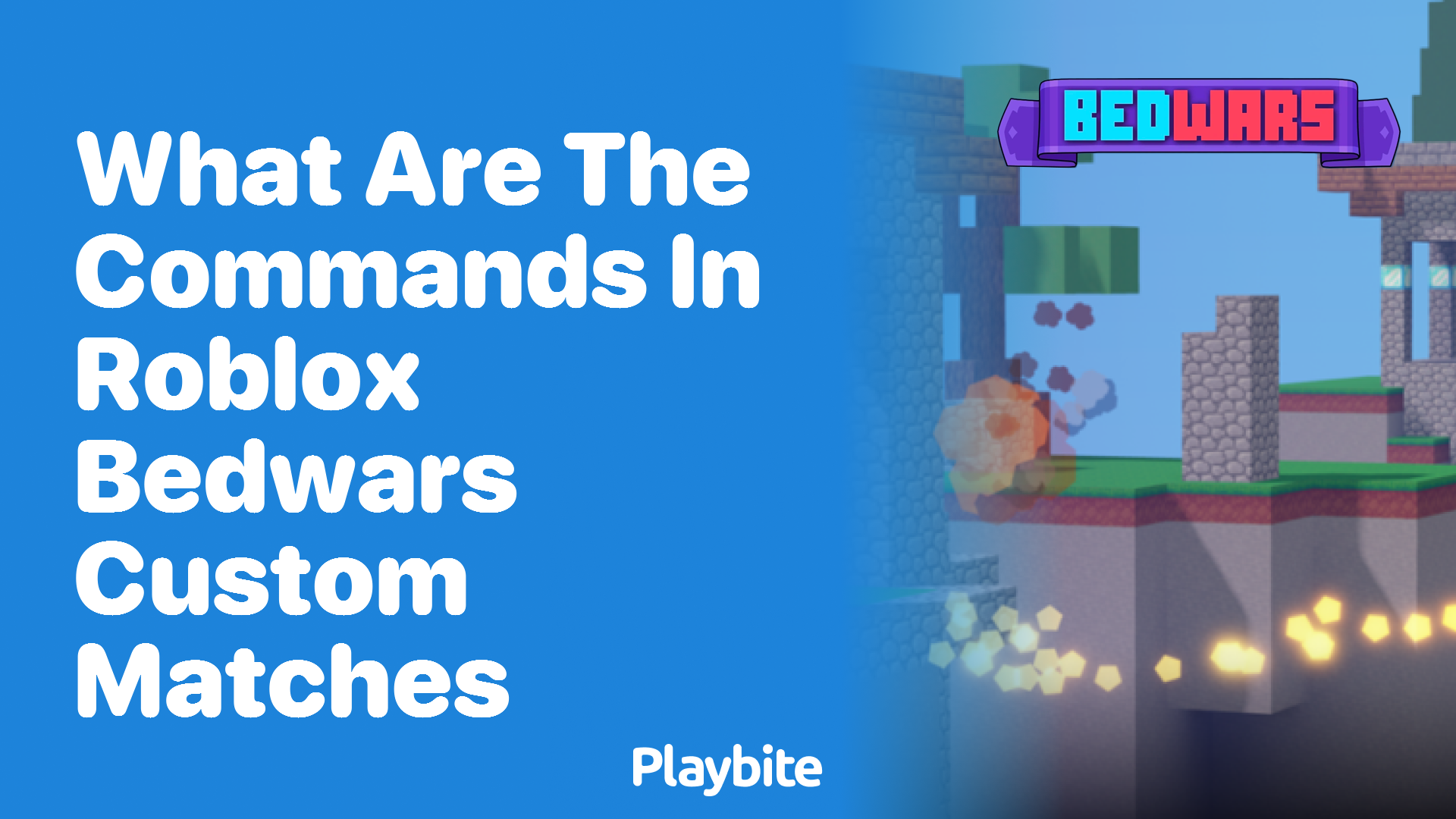 What are the Commands in Roblox Bedwars Custom Matches?