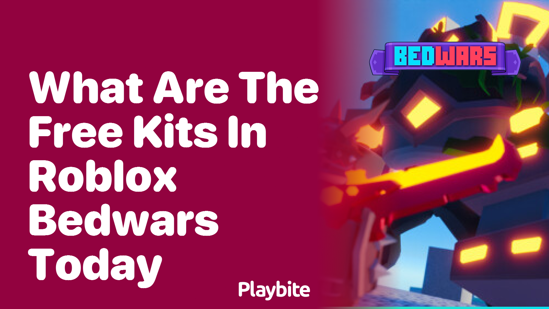 What are the Free Kits in Roblox Bedwars Today?