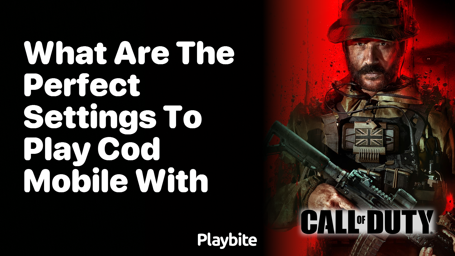 What Are the Perfect Settings to Play COD Mobile With?