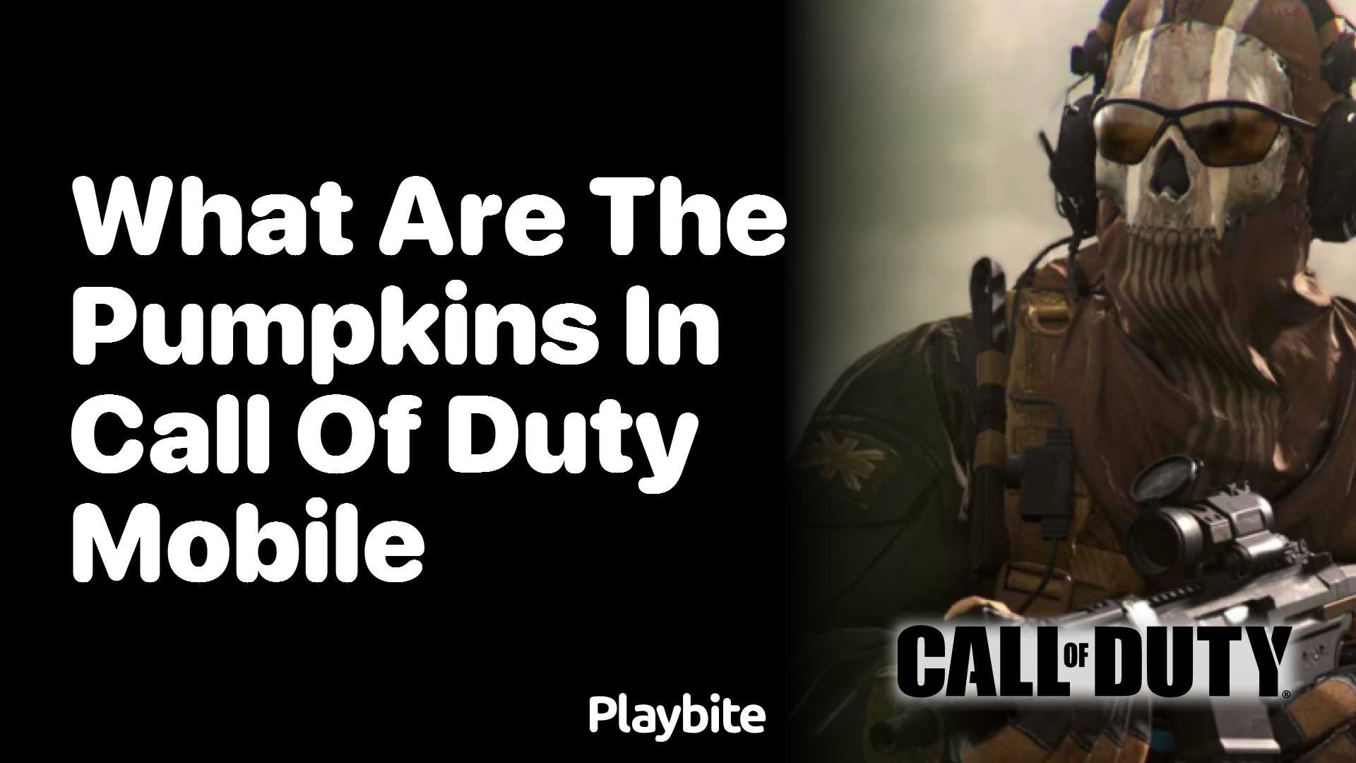 What Are the Pumpkins in Call of Duty Mobile?