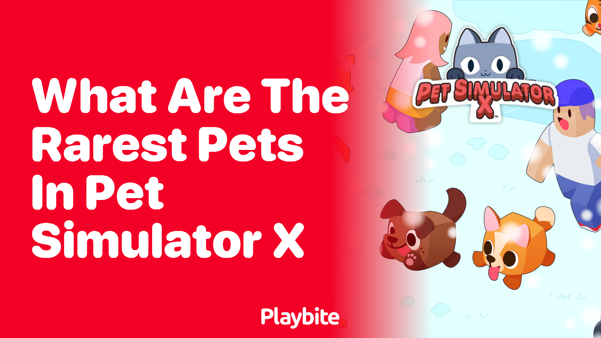 Discovering the Rarest Pets in Pet Simulator X