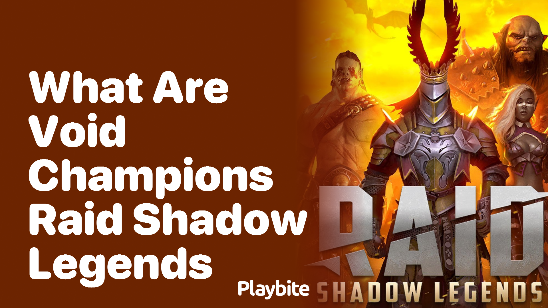 What Are Void Champions in Raid: Shadow Legends?