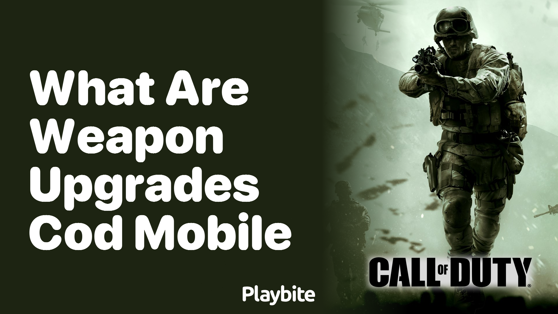 What are Weapon Upgrades in COD Mobile?