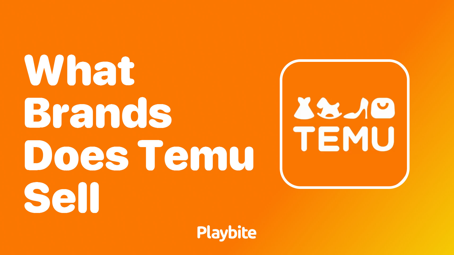 Exploring the Brands Temu Sells: A Quick Guide