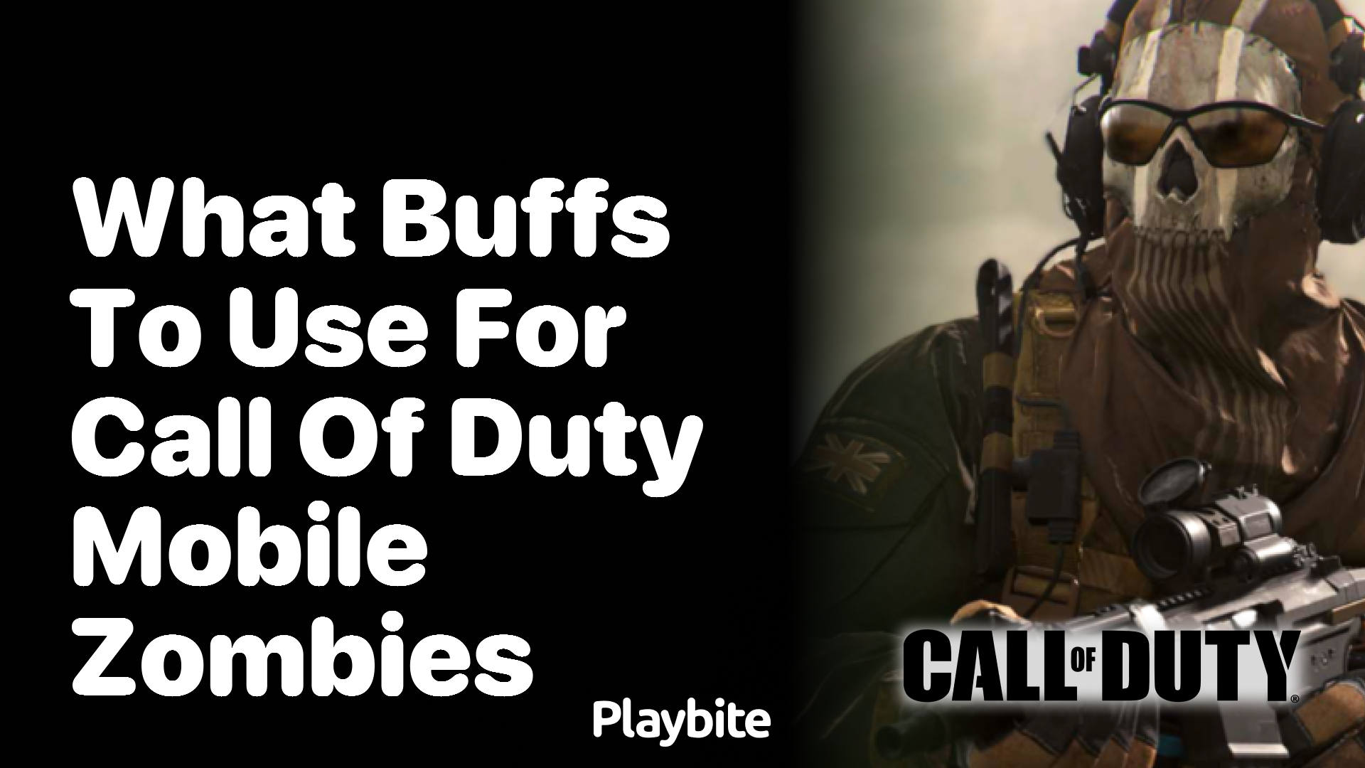 What Buffs to Use for Call of Duty Mobile Zombies