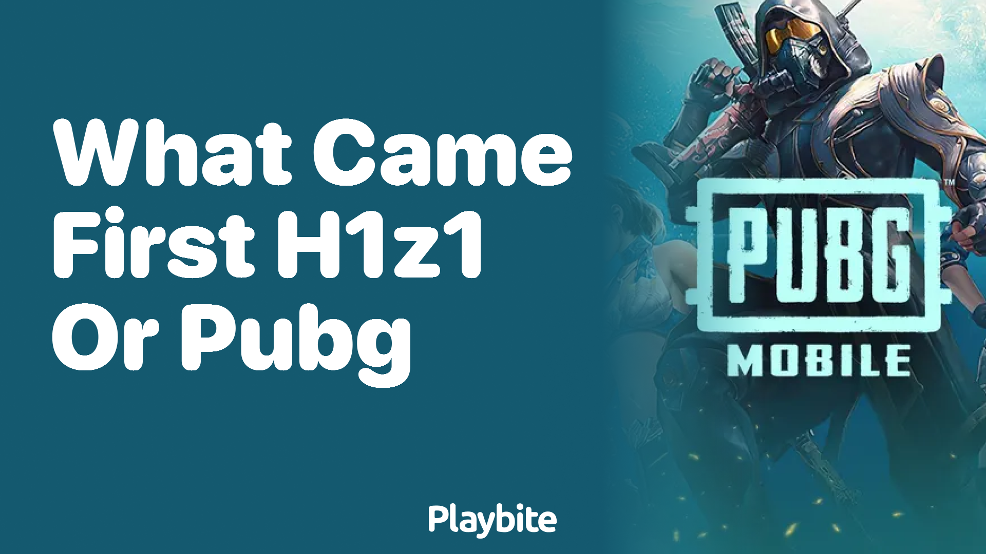 What Came First: H1Z1 or PUBG?