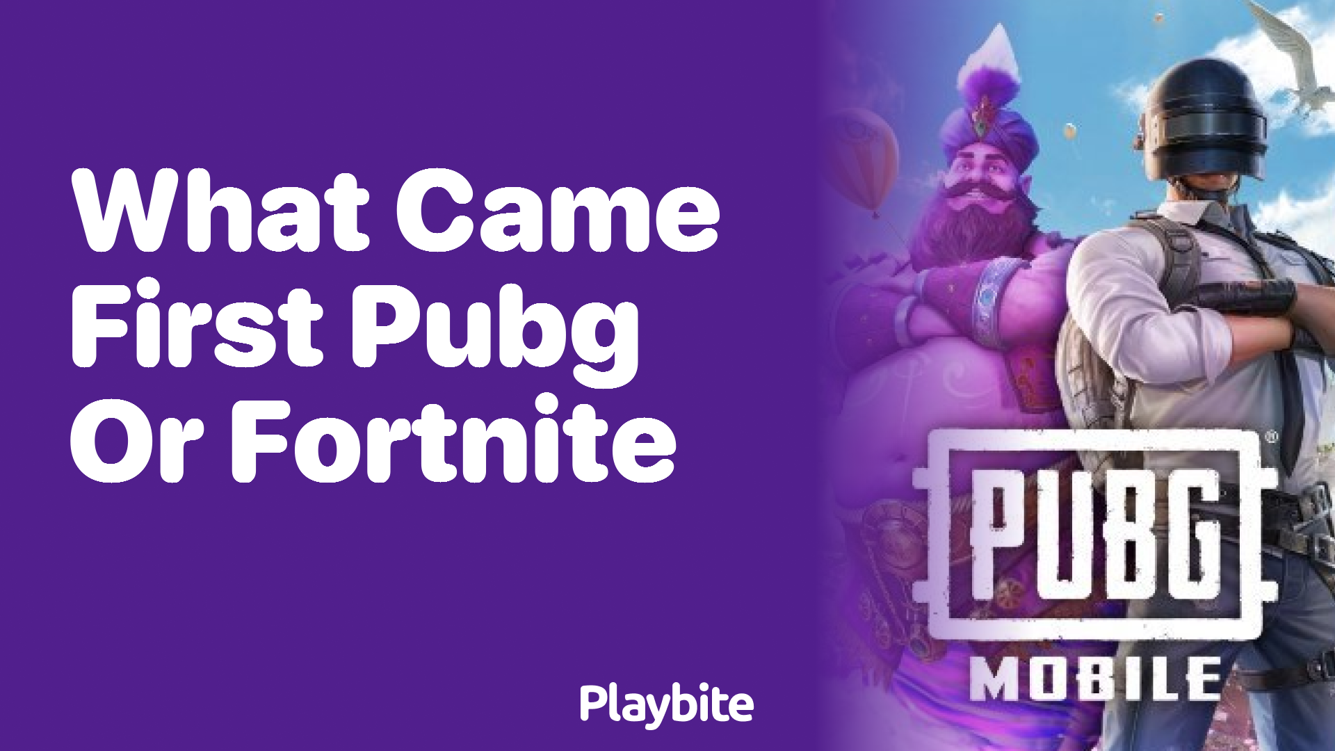 What Came First: PUBG or Fortnite?