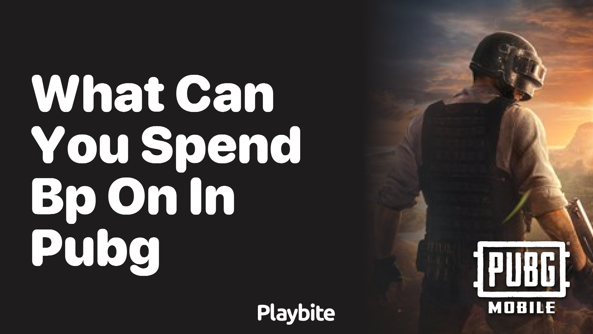 What Can You Spend BP on in PUBG Mobile?