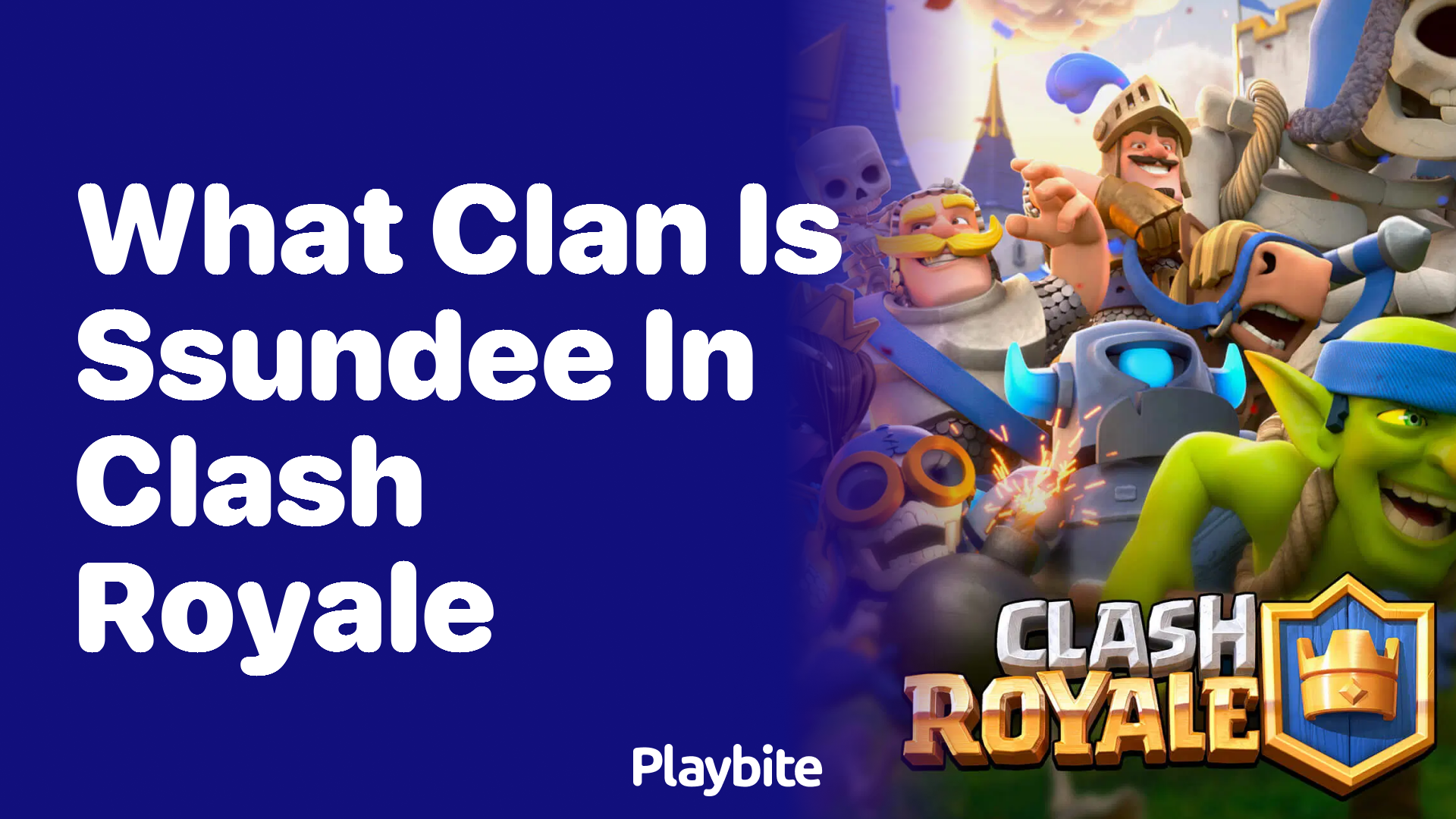 What Clan is SSundee in Clash Royale?